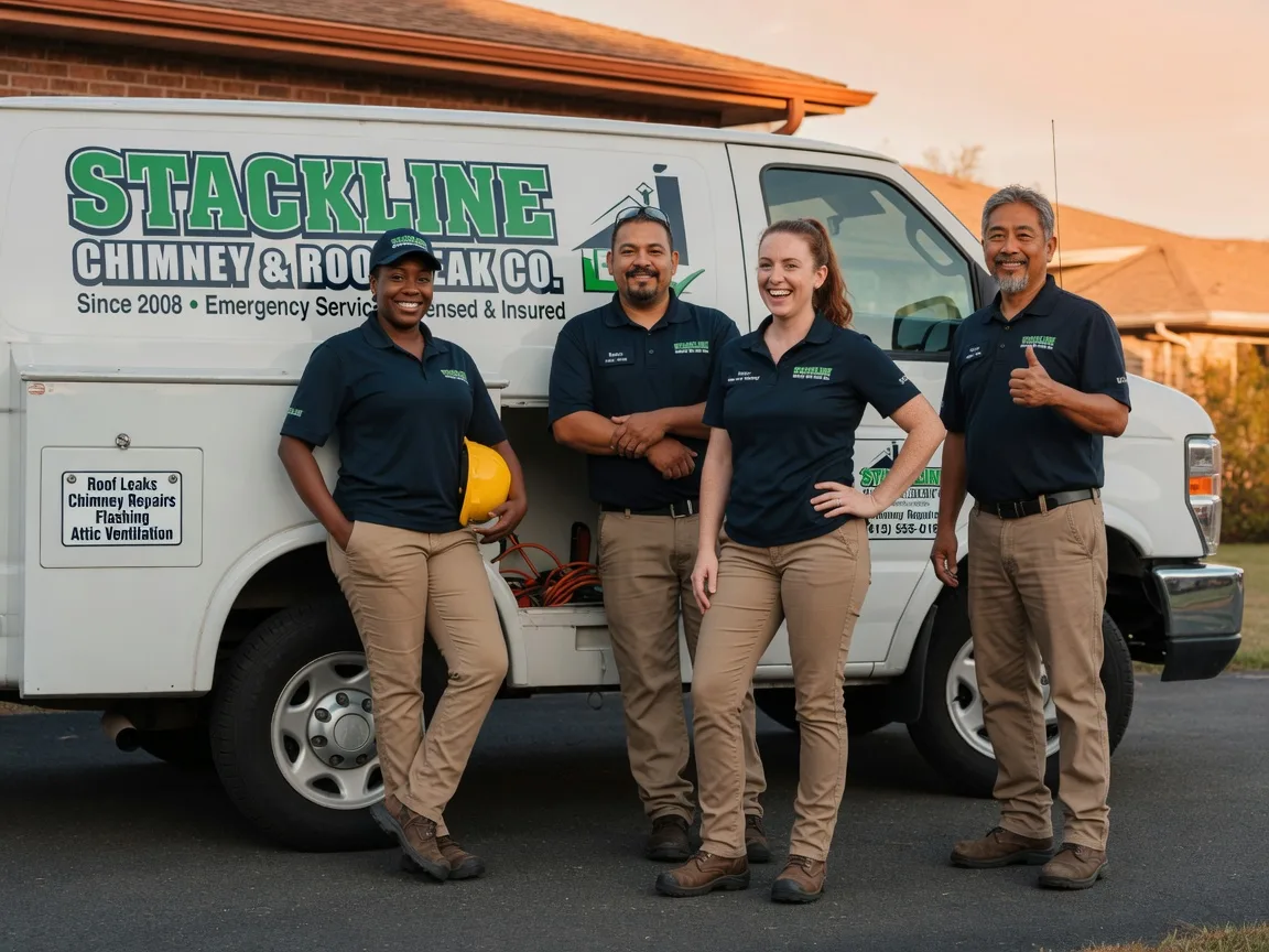 Chimney flashing repair company in Springfield, MN